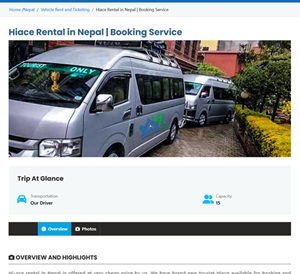 vehicle booking